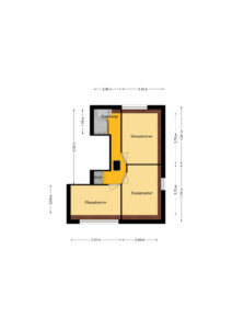 Plattegrond Hoofdweg 76 - De Krim – Plattegrond 2