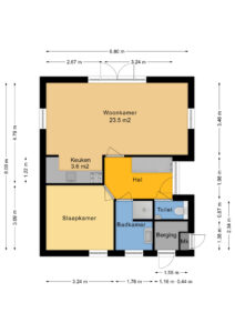 Plattegrond Heerenweg 72-7 - IJhorst – Plattegrond 5
