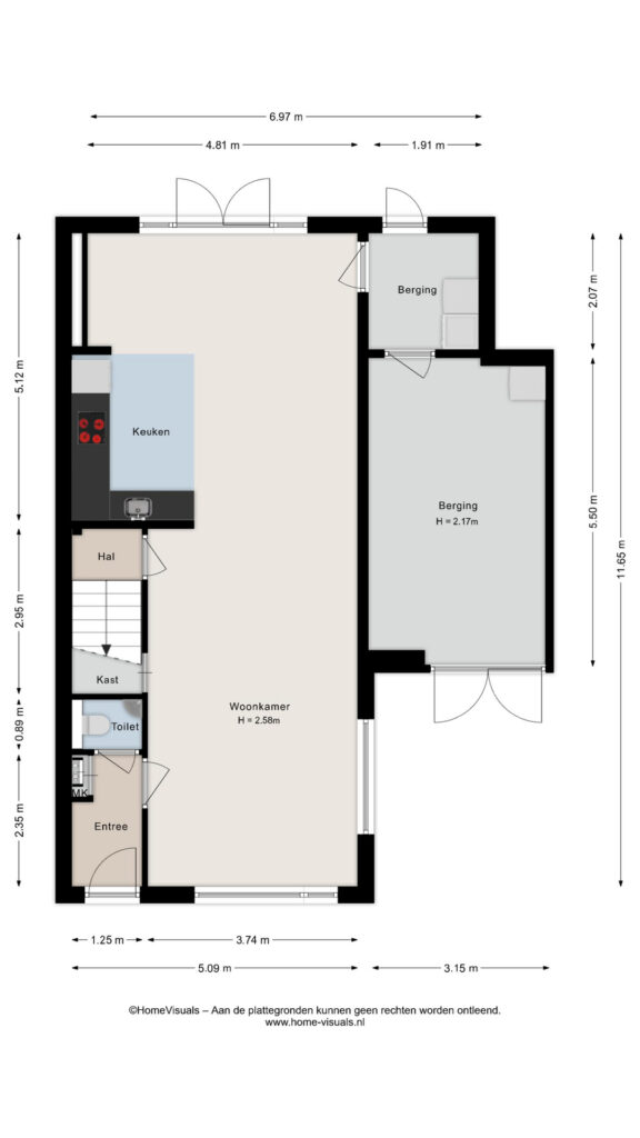 Plattegrond Krikkenstraat 1 - Dedemsvaart – Plattegrond