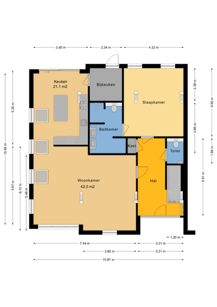 Plattegrond Beilerstraat 6a - Pesse – Plattegrond 7