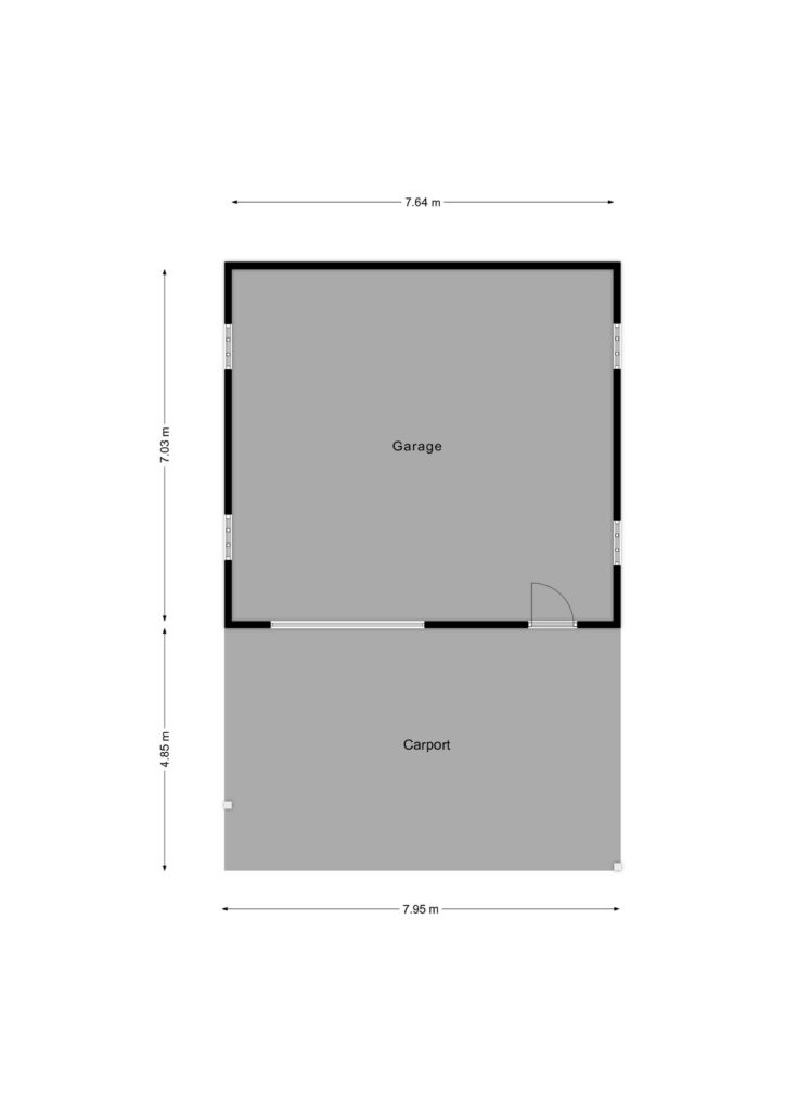 Plattegrond Beilerstraat 6a - Pesse – Plattegrond 8