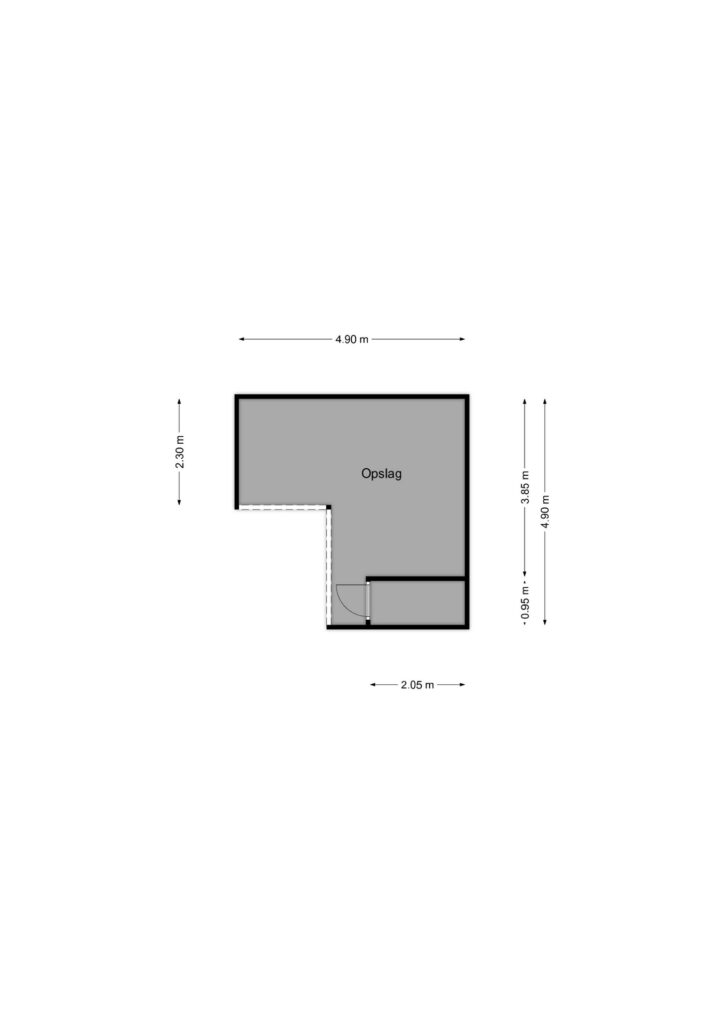Plattegrond Beilerstraat 6a - Pesse – Plattegrond 6