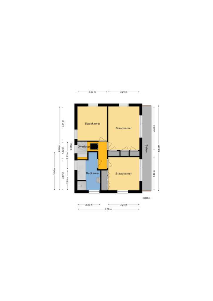 Plattegrond Hoofdstraat 168 - Zuidwolde – Plattegrond 4