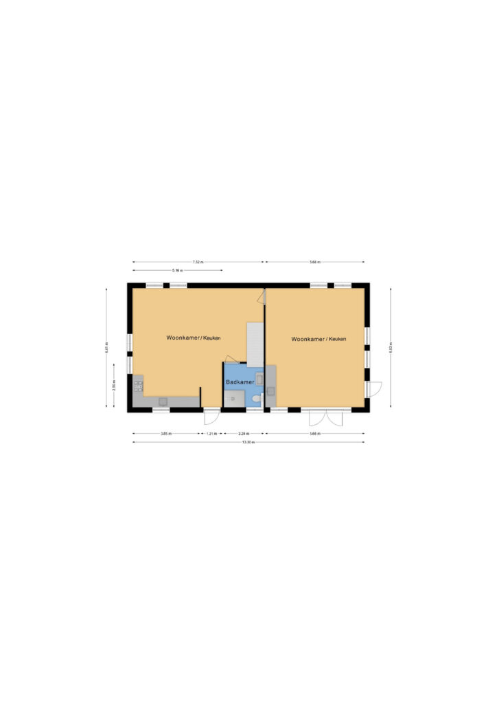 Plattegrond Burgemeester Jansstraat 3 - Kerkenveld – Plattegrond 9