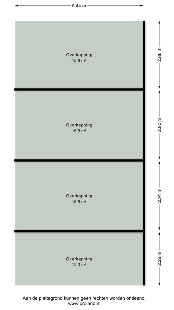 Plattegrond Oosteinde 52 - Ruinerwold – Plattegrond 4