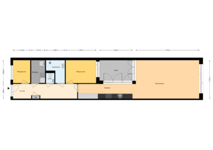 Plattegrond Het Hooge Veld 12 - Zuidwolde – Plattegrond 2