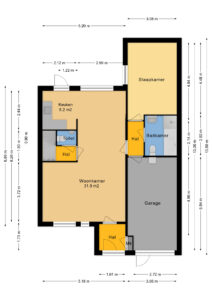 Plattegrond Witbol 17 - Hoogeveen – Plattegrond 4