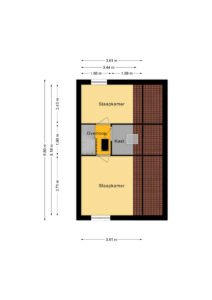 Plattegrond Witbol 17 - Hoogeveen – Plattegrond 3