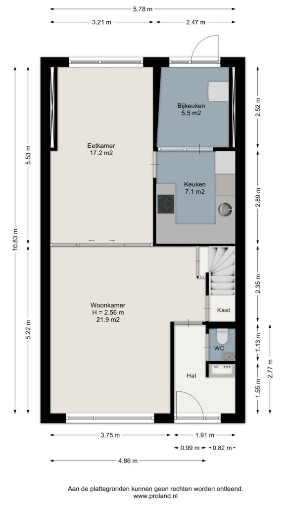 Plattegrond Kymmellstraat 61 - Hoogeveen – Plattegrond 5